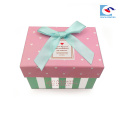 hot selling new product custom rectangle gift box for children with bow tie